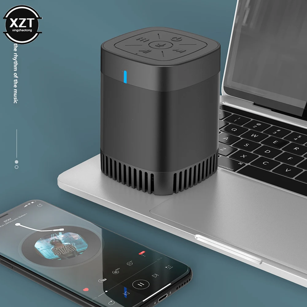 

Q36 Wireless Bluetooth Speaker AI Intelligent Artificial Voice Control Card U Disk Small Stereo Plug-in Card Desktop Audio Home