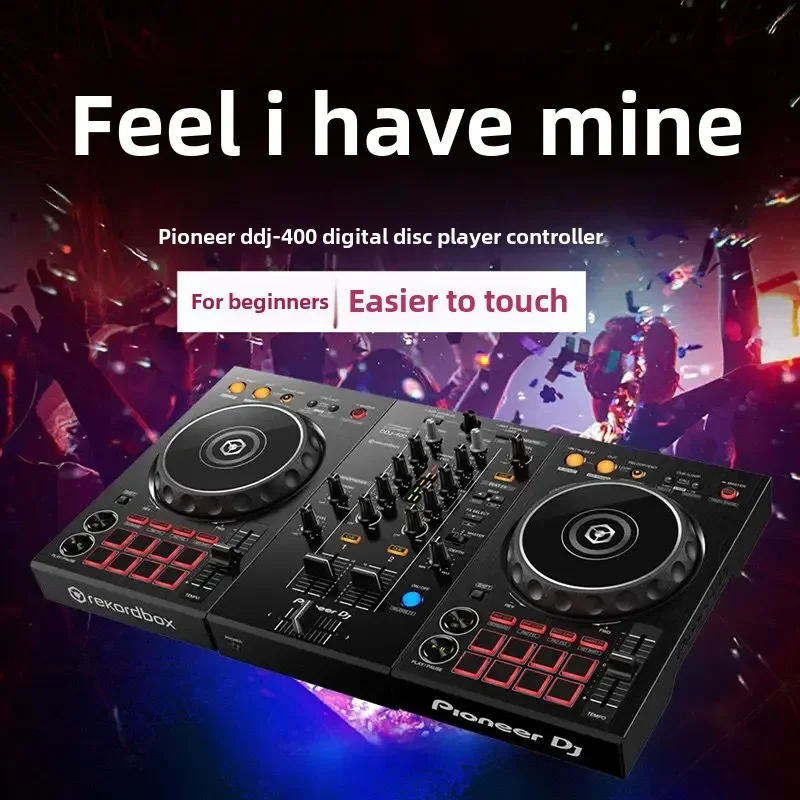 Дисковый рекордер с контроллером Pioneer DDJ-400 DJ начального уровня
