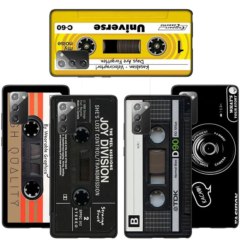 SO172 Vintage Tape Camera Cover Phone Case for Xiaomi Redmi A3X A3 13C 13 Note 12 Pro Pro+