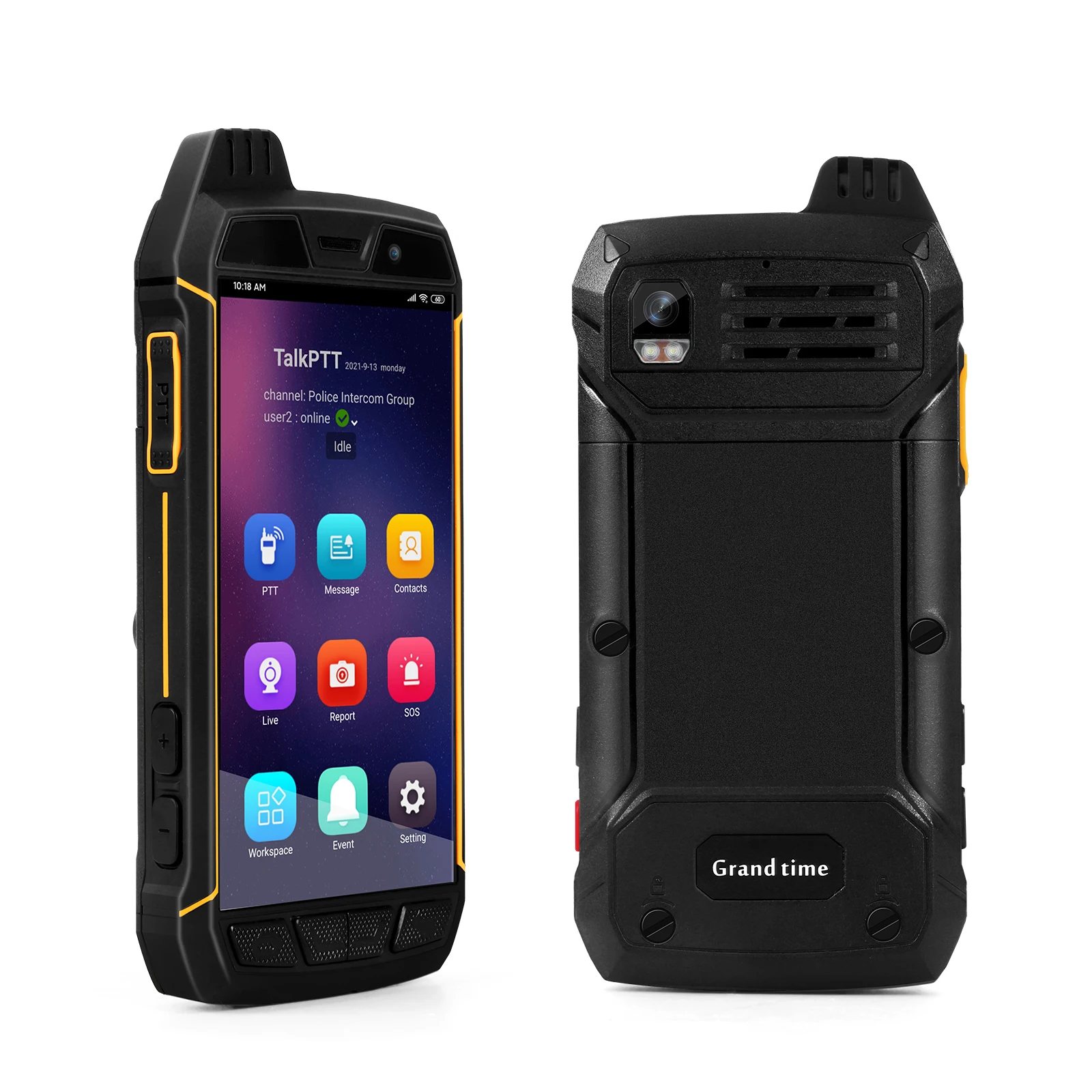 

Military High-quality 4G POC Radio Portable Global GPS Wireless Intercom Handheld Intercom Radio Walkie Talkie