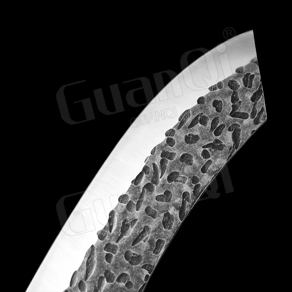 Кухонный нож для ковки и обвалки с крышкой тесак мяса кухонный из нержавеющей