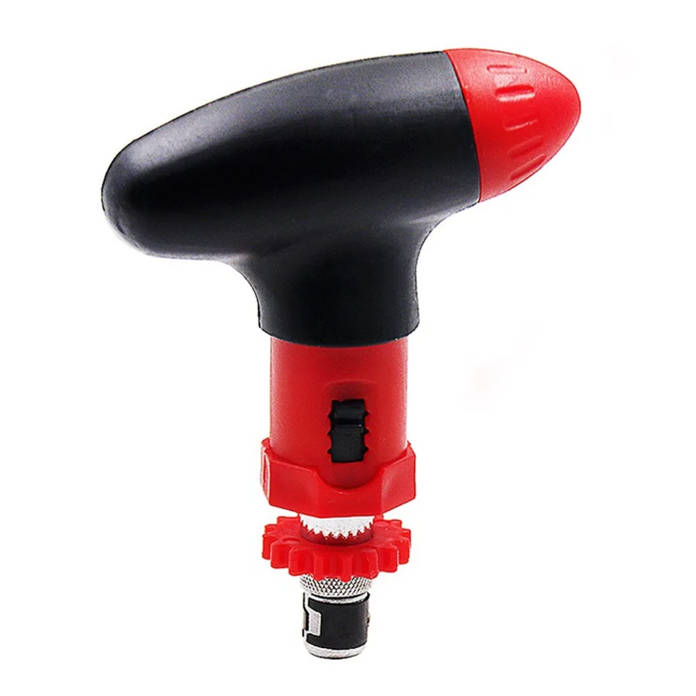 

1 Pcs Manual T-type Ratchet Screwdriver Quick Bolt Driver Batch 6.35mm Can Rotate Forward Reverse Screwdrivers Tool