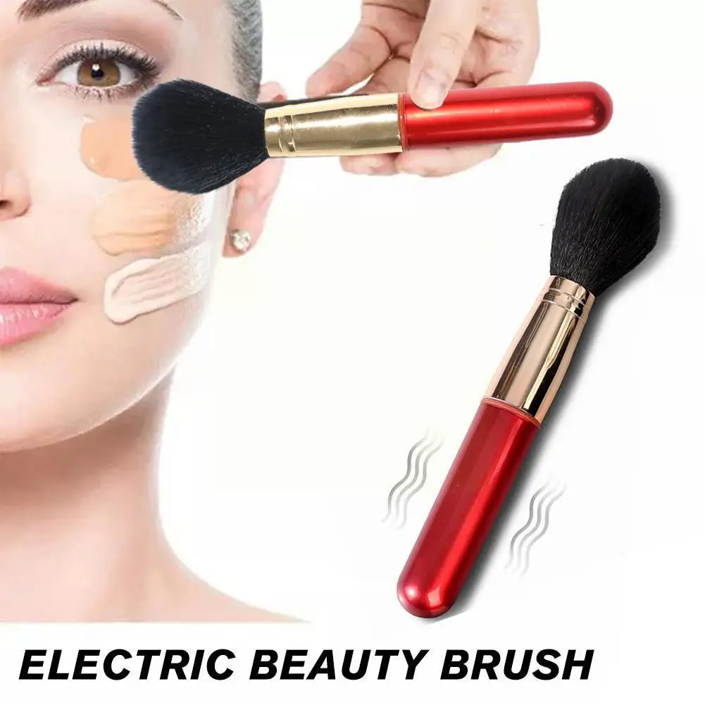 

New Magic Electric Makeup Brush Beauty Powder Face Brushes Tools Base Soft Cosmetics Foundation Large Makeup Blush Up Make K8Z8
