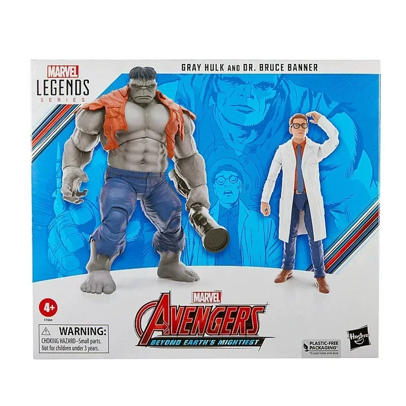 Hasbro Marvel Legends Серый Халк дан Доктор Брюс Баннер 6 дюймов 16 см Категория Модель