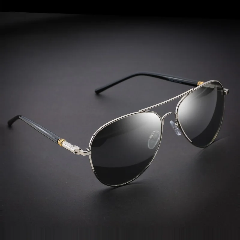 

Photochrome Pilot Polarisierte Sonnenbrille Männer Fahren Chameleon Verfärbung Sonnenbrille Männlichen Shades OculosUV400