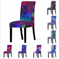 colorful star pattern print chair cover dustproof anti dirty removable office chair protector case chairs living room bar stool