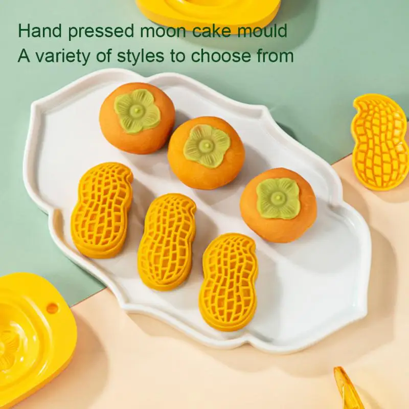 

Hand Pressure Fondant Moon Cake Mould New Chinese Style Decoration Cake Pastry Mid Autumn Moon Cake Wholesale Creative