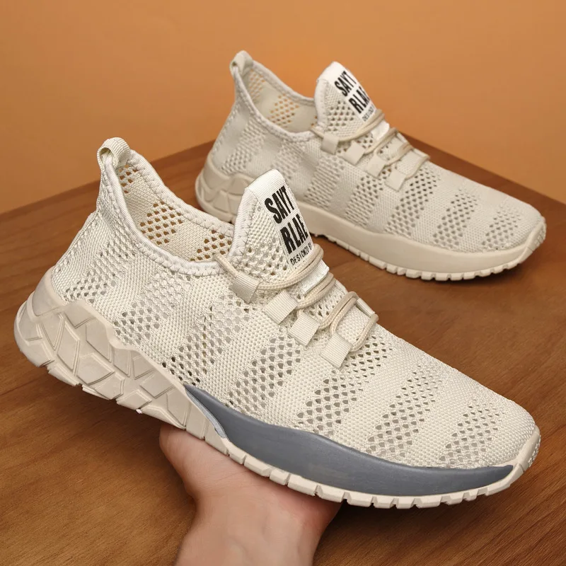 

New Men Shoes Summer Soft Loafers Lazy Shoes Lightweight Cheap Mesh Casual Shoes Men Sneakers Tenis Masculino Zapatillas Hombre