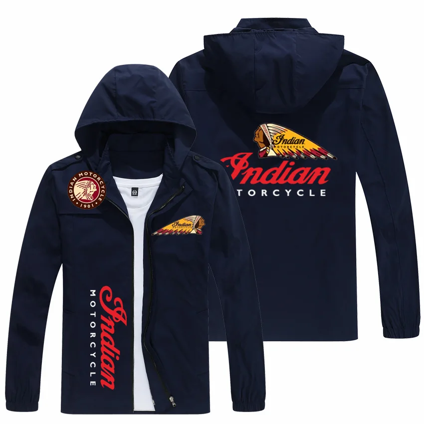 

2023 Spring and Autumn Hooded New Baseball Jacket Car Logo New Product Windproof and Waterproof Printing Casual Coat 6 Colors