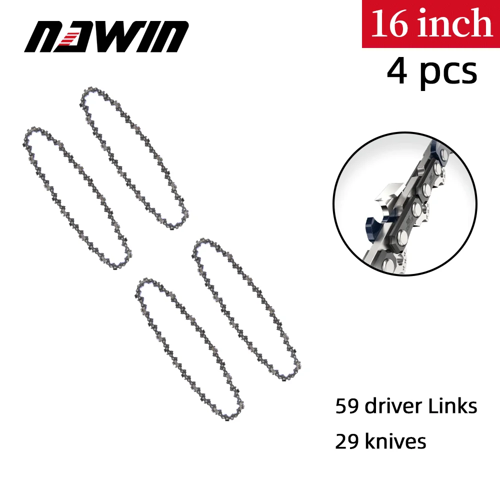 

Цепи для электропил NANWEI 4/6/8/10/12/16 дюймов