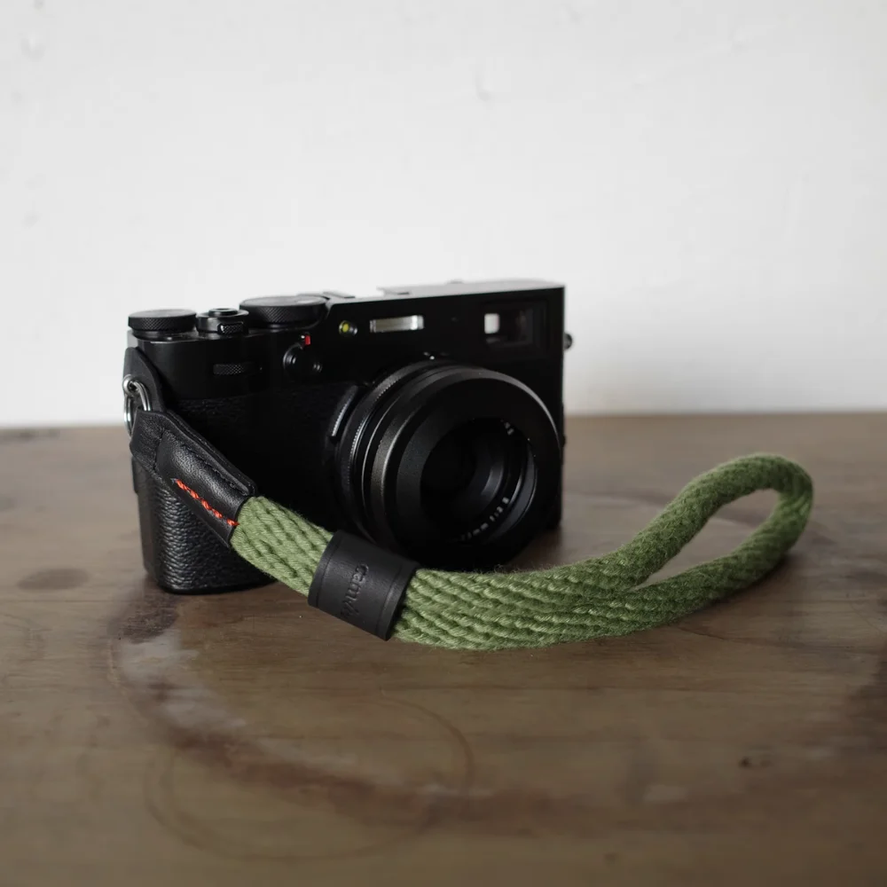 

Camera Ring Type Neck Woven Single Back Lanyard Camera Wristband Artistic Lanyard Wrist Strap Band for Fuji X100 Gr3