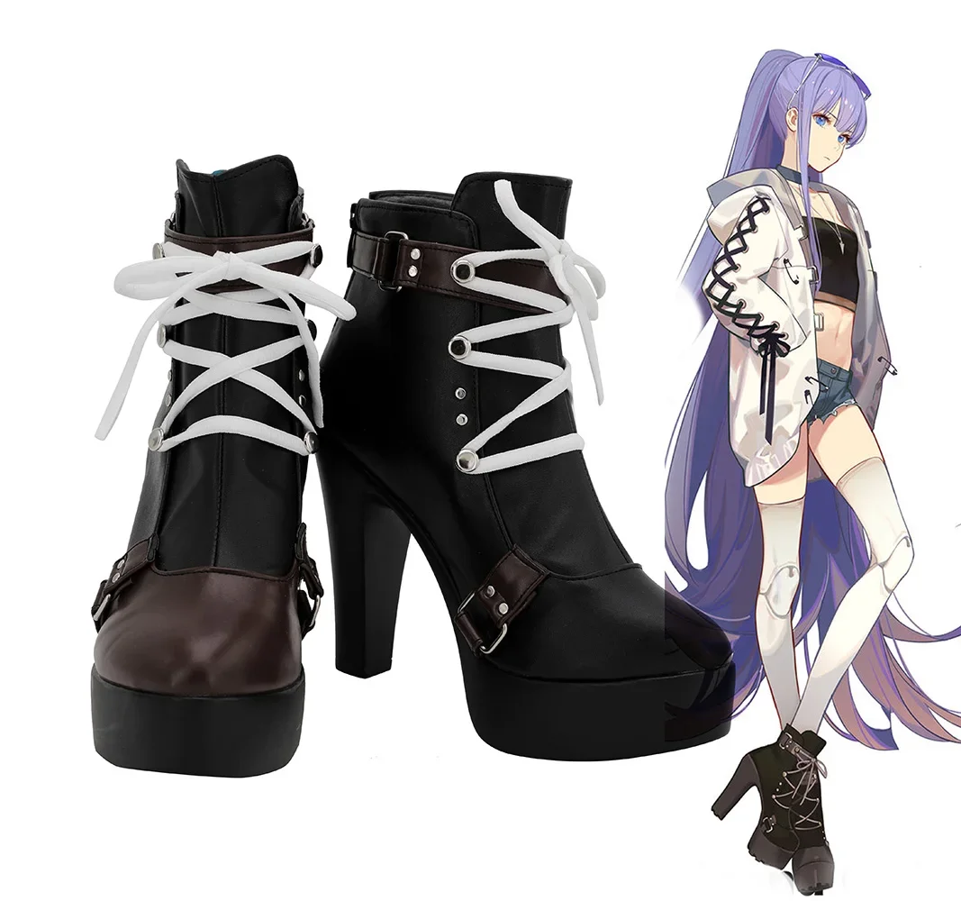 Фото FGO Meltlilith Shoes Косплей Fate Grand Order Meltryllis Сапоги для косплея Туфли на высоком каблуке Обувь на заказ для Хэллоуина Косплей №1