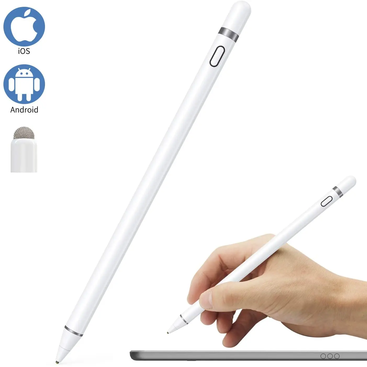 

Стилус для Apple Pencil, IPad, IOS, Android, сенсорный стилус, универсальный планшет, Стандартный, Huawei, Xiaomi, Samsung, активный, перезаряжаемый