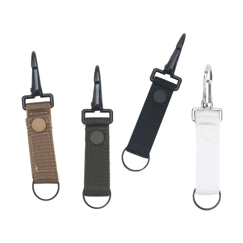 Зажим для ремня ключей уличное кольцо сверхпрочное хранилище нейлоновая лента