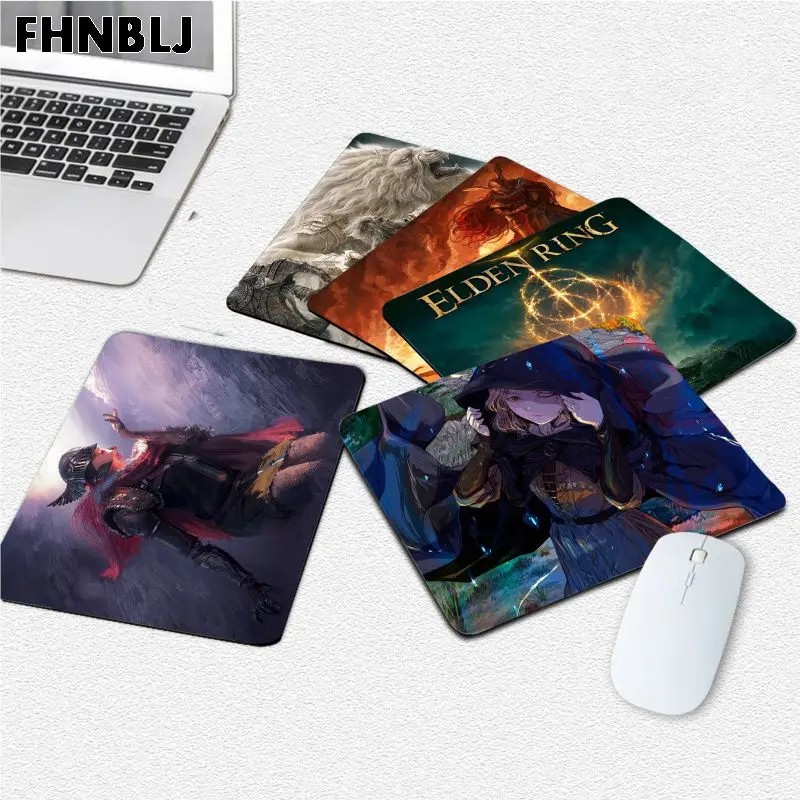 

Elden Ring Small Desktop Desk Mat Kawaii Gaming Accessories Students Writing Pad Desktop Mat