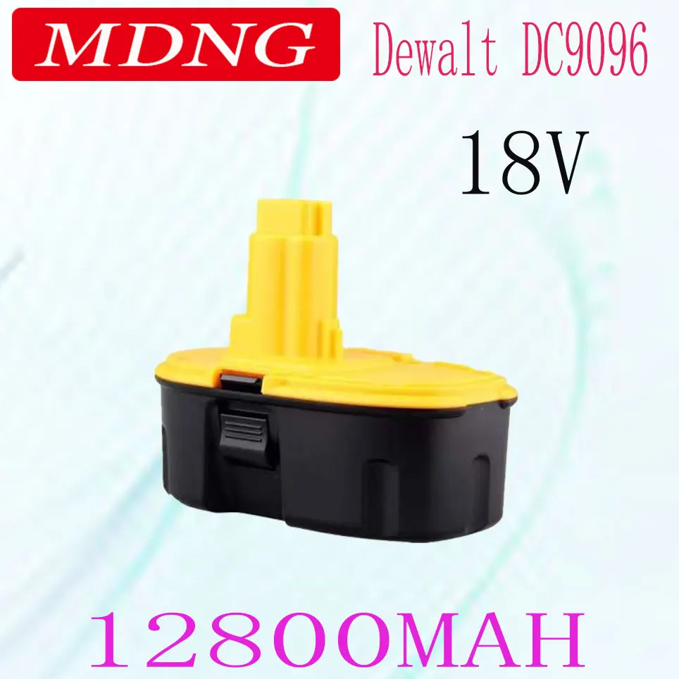 

2023 New 18V 12.8Ah Ni-MH Power Tool for Dewalt DC9096 DE9039 DE9095 DW9098 DE9503 DW9096 Replacement Battery
