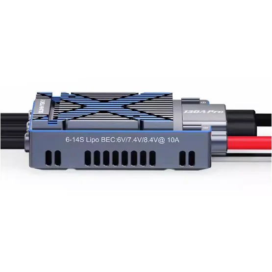 Фото SUNNYSKY ESC New X130A HV SBEC 6-14S Lipo 130A 12V BEC для самолетов с фиксированным крылом, вертолетов и круизных квадрокоптеров AA №2