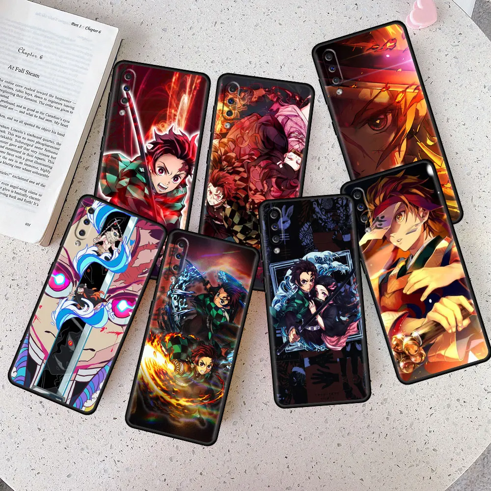 

Casing Case Funda for Samsung Galaxy A21s A50 A12 A32 A51 A72 A52 A73 A20 A30 A20e A71 A21s A90 Anime Demon Slayer Soft Phone