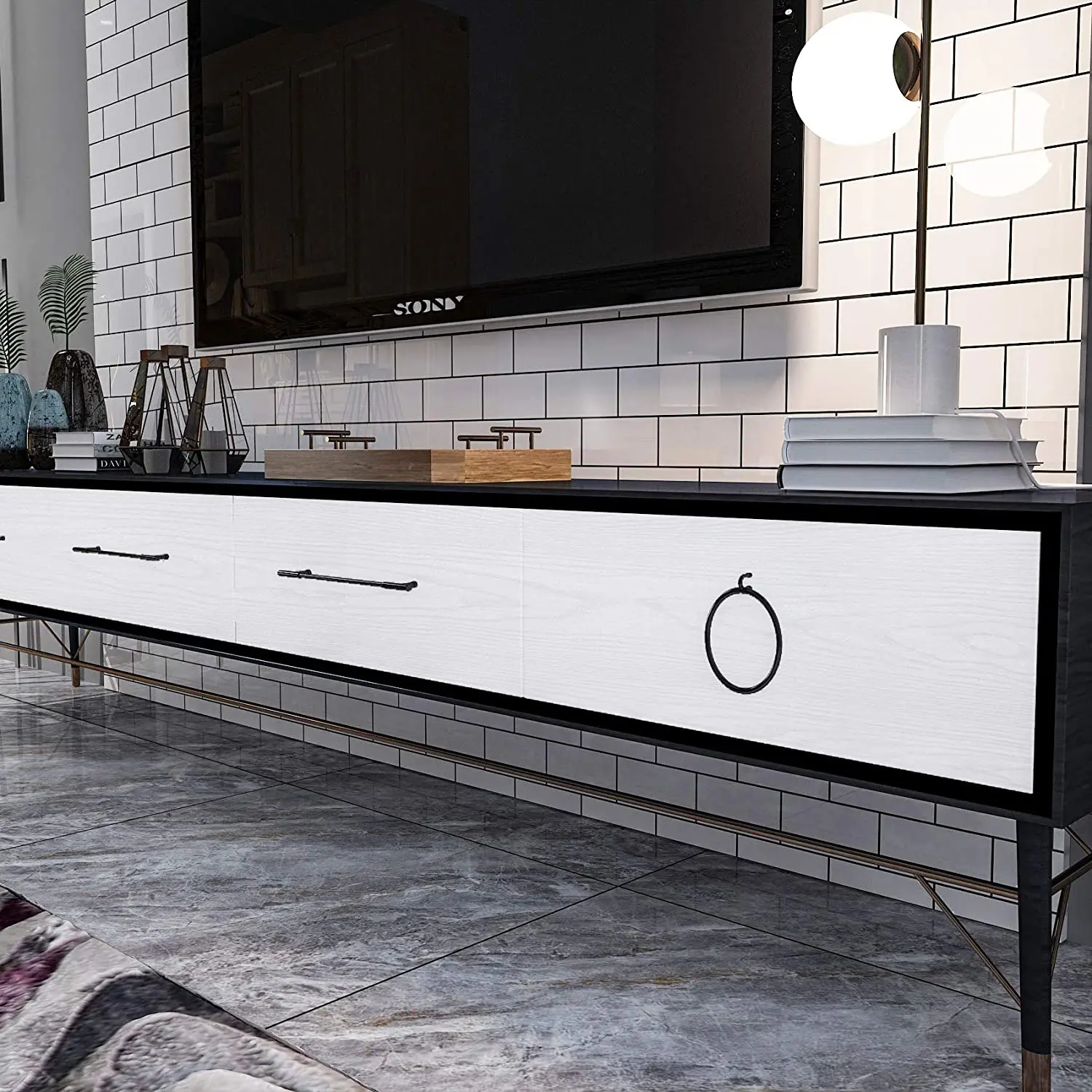 Водонепроницаемая декоративная пленка Wokhome из белого пвх деревянные обои
