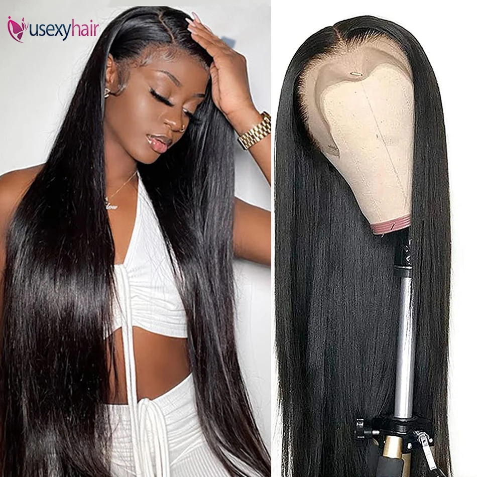 

Lace Front Wigs Human Hair Straight 13x4 Lace Frontal Peruvian Remy Human Hair Wigs For Women With Baby Hair 150% 180% Density