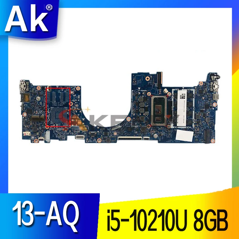 

Материнская плата для ноутбука HP ENVY 13-AQ, материнская плата для ноутбука, SPS-MB UMA 8GB, WIN-Номер детали: i5-10210U