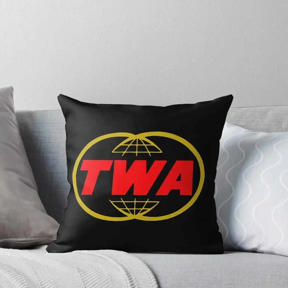 TWA Transworld Airlines USA Декоративная подушка рождественские принадлежности Роскошные