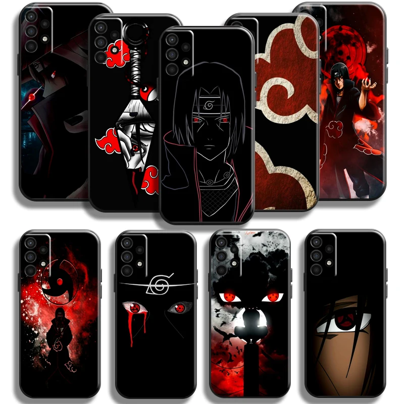 

Akatsuki Uchiha Itachi Phone Case For Samsung Galaxy A11 A12 A21 A21S A22 A30 A31 A32 A50 A51 A52 A70 A71 A72 5G Back