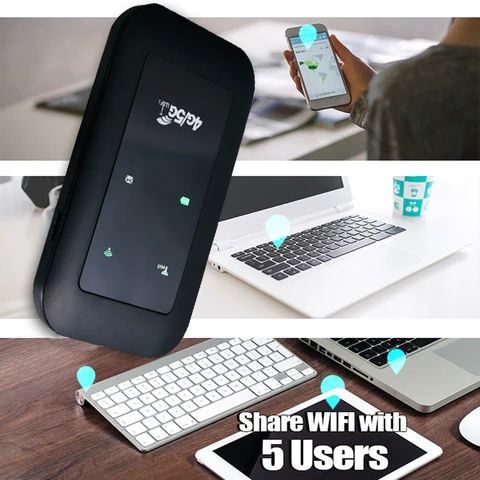 Мини-карта Компьютерный адаптер Wi-Fi Ретранслятор 4G Маршрутизатор Усилитель Сетевой расширитель 150 Мбит/с 3G/4G Слот для SIM-карты