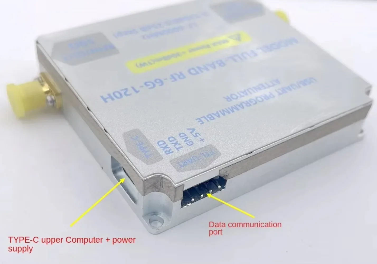LF-6GHZ-120DB Двунаправленный радиочастотный аттенюатор с цифровым управлением
