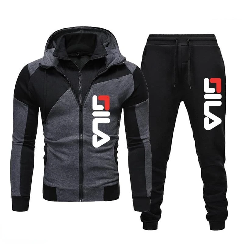 

2022 Golf Attire Men's Sport Suit Two-piece Jacket And Pants Suit Outdoor Hoodie Sport Suit Outdoor Jogging Suit