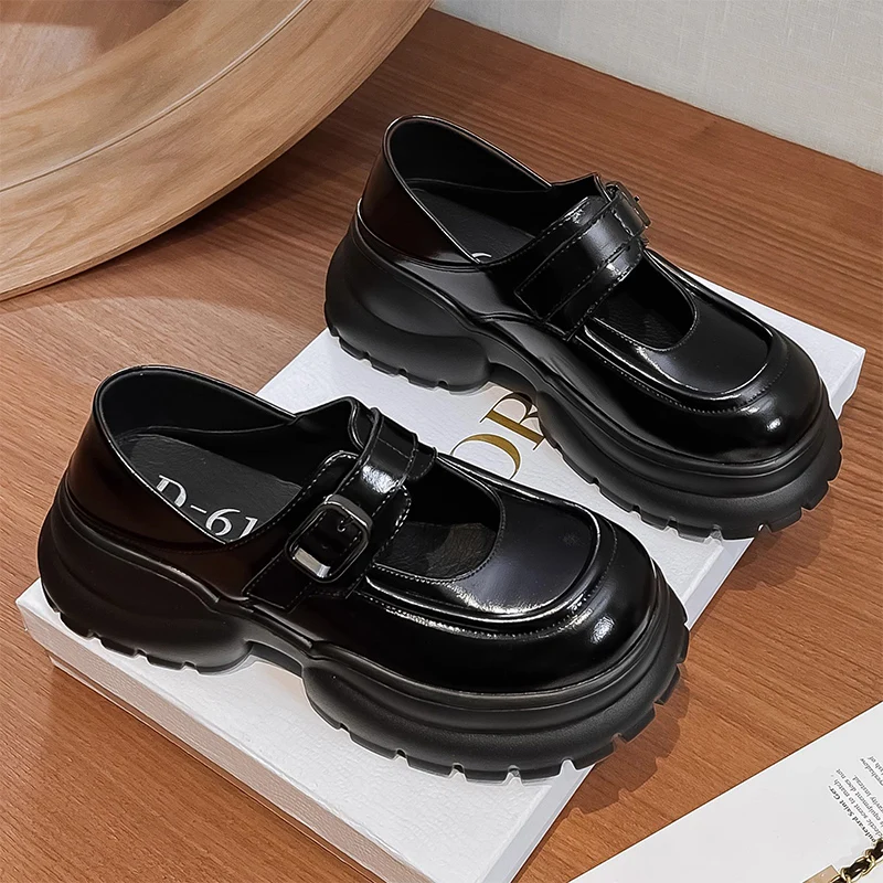 

Женские босоножки Мари Джейн на среднем каблуке, повседневные босоножки в Стиле Лолита, повседневные босоножки с низким верхом, осень 2023