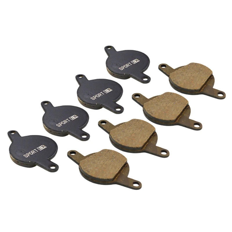 4 Pairs Bicycle Disc Brake Pads For Magura Clara 2001-2002 Louise 2002-2006 FR Calipers Sport EX Class Resin