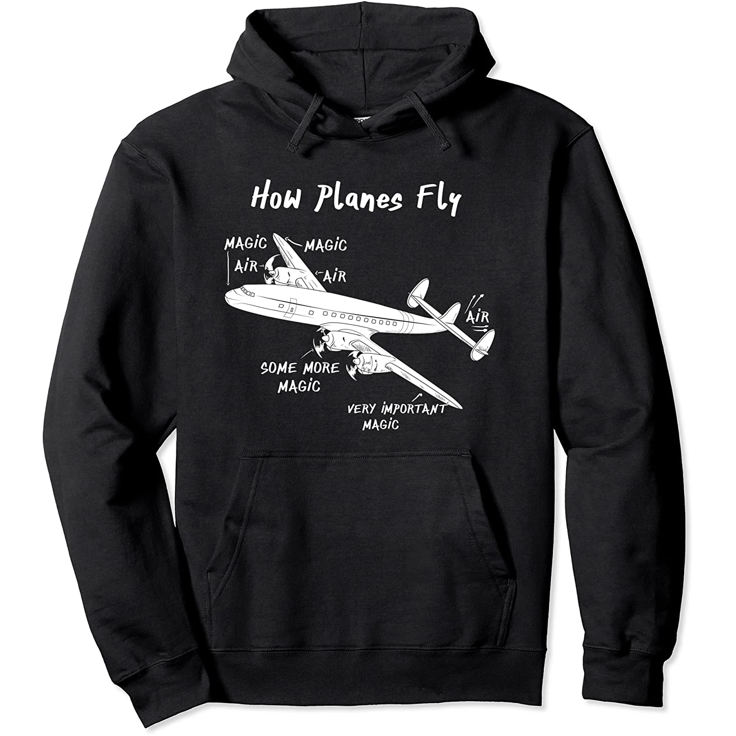 

How Planes Fly Aeroplanes Aerospace Engineer Aviation Pilot Pullover Hoodie New 100% Cotton Comfortable Casual Mens Clothing