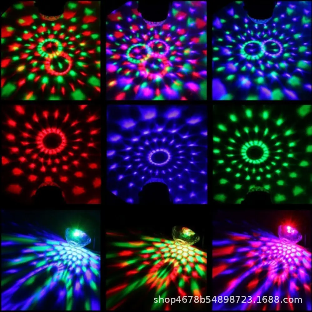 Rgb Диско-шар Dj-освещение Проектор Стробоскопическая Лампа Для Дня Рождения