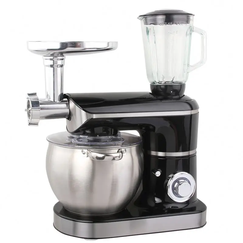 

Household Low Noise Batidora 8.5L Multifunctional 5 in 1 Stand Food Dough Cake Mixer With Juicer Blender, Meat Grinder