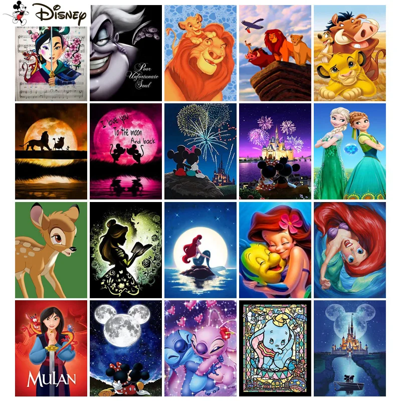 

Алмазная вышивка «Мультяшные персонажи», 5D Стразы