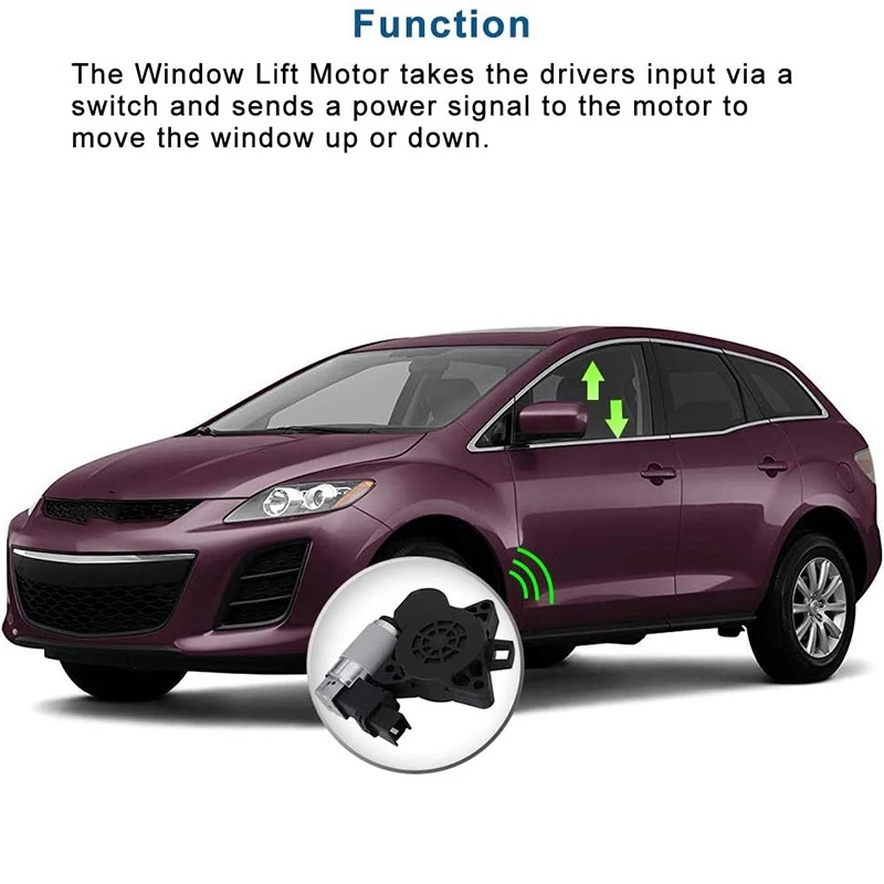 2 шт. электромотор для стеклоподъемника Mazda 3 5 6 CX-7 GJ6A5958XF G22C5958XC