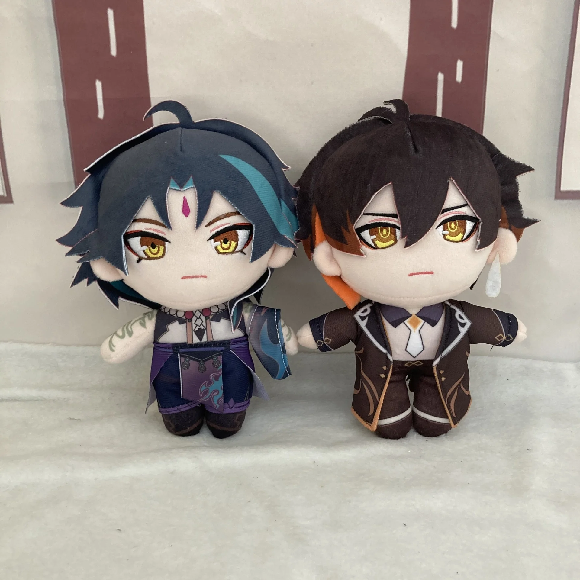 

20Cm Game Genshin Impact Diy Soft Plush Cushion Pillow Doll Kawaii Cute Anime Genshin Impact Princess Soldiers Toys for Children