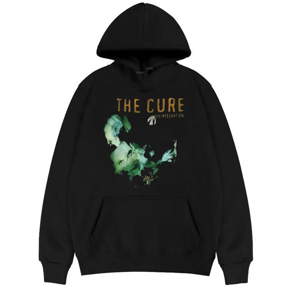

The Cure Disintegration Vintage Print Hoodie Tops Man Black Hoodies Men Women Rock Post Punk Streetwear Mens Hip Hop Sweatshirts