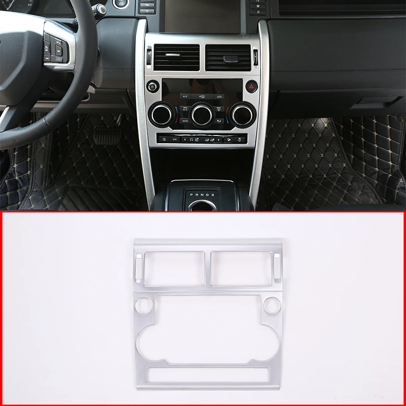 

1 шт. для Land Rover Discovery Sport 2015-2018 Автомобильная Матовая Серебристая кнопка из АБС-пластика декоративная рамка отделка автомобильные аксессуары
