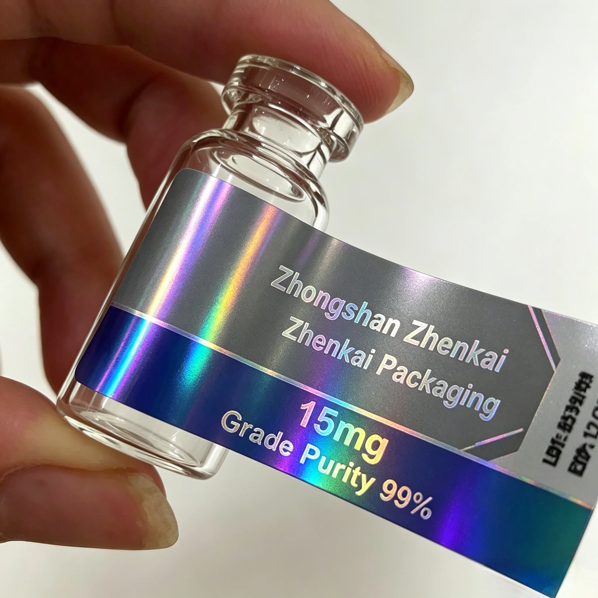 Высококачественные самоклеящиеся этикетки с индивидуальным дизайном для пептидов, совместимые с индивидуальными картонными коробками для пептидных флаконов различных размеров. (art.: 3920dbad68cdc) - 3920dbad68cdc