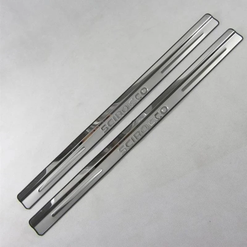 

Car Accessories Stainless Steel Scuff Plate / Door Sill For Vw/volkswagen Scirocco 2009 --2011 2012 2013 2014 2015 Car Styling H