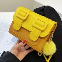 retro panelled pu squareshoulder crossbody bags for women fashion small handbag 2021 new vintage designer shopper messenger bag