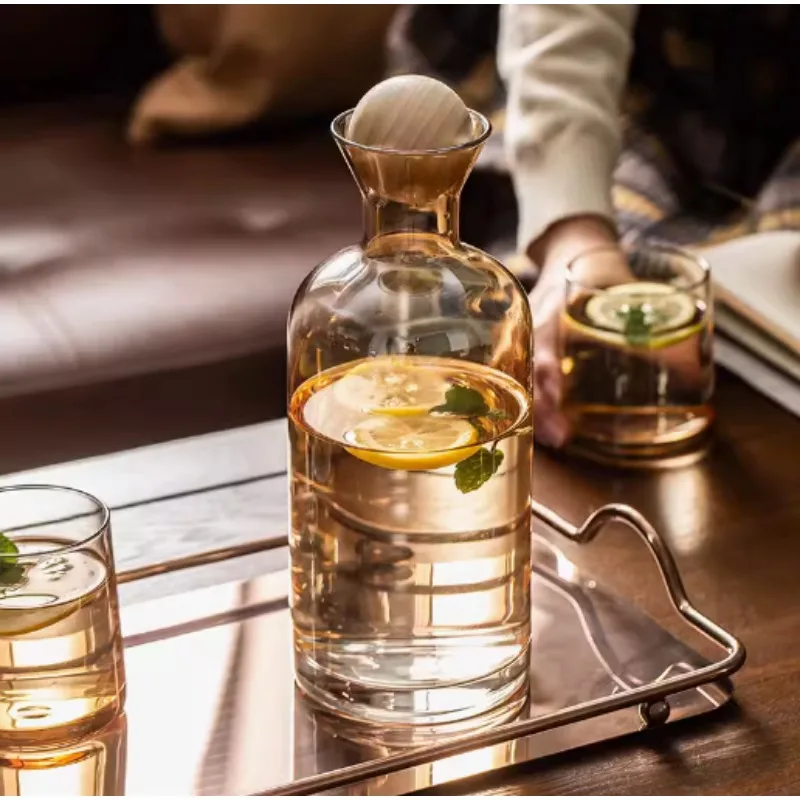 Роскошный Легкий Стеклянный Диспенсер Для Воды В Скандинавском Стиле