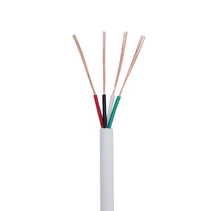 Фото 26AWG 28 AWG 1A 0,7A 4-контактный кабель питания постоянного тока 1 м провод с медной изоляцией ПВХ-удлинитель для USB-электрического кабеля питания 2464 постоянного тока C4 №4