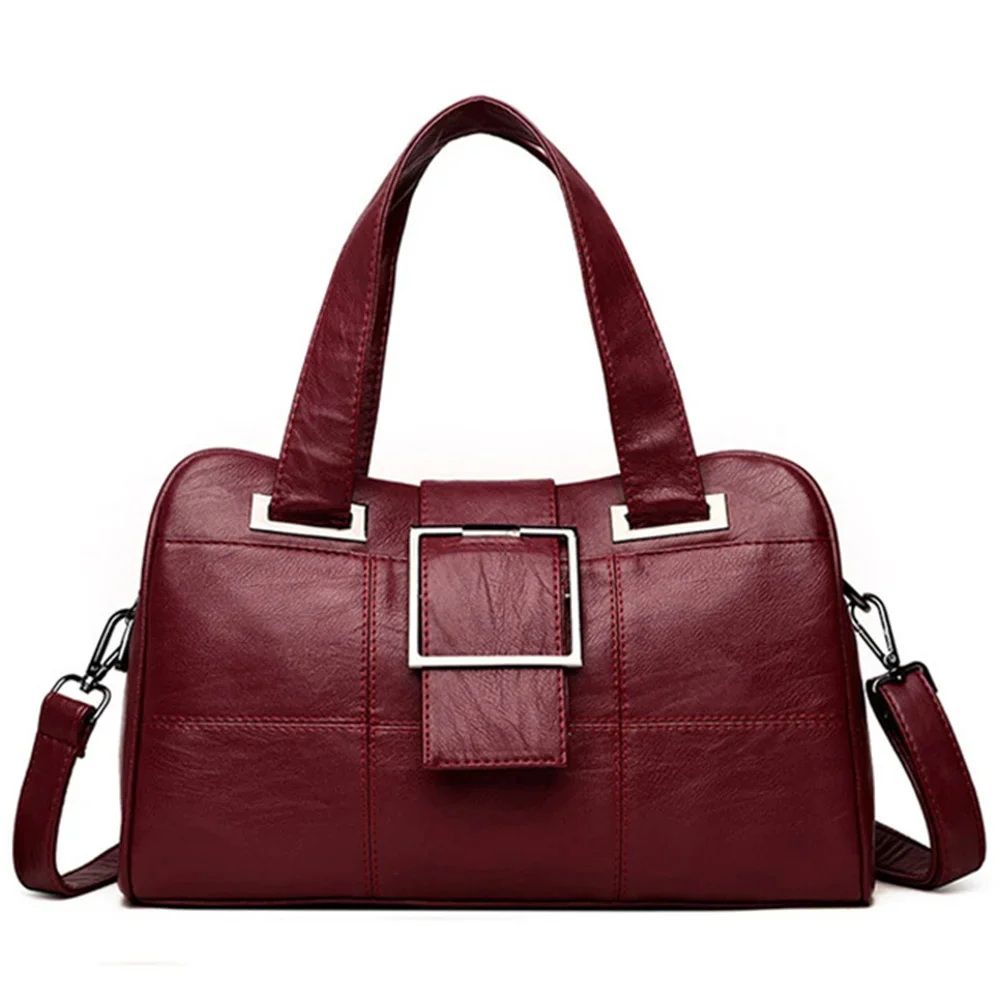 

Genuine Sheepskin Leather Ladies Hand Tote Bag Luxury Handbags Women Bags Designer Female Shoulder Crossbody Bags For Women 2020