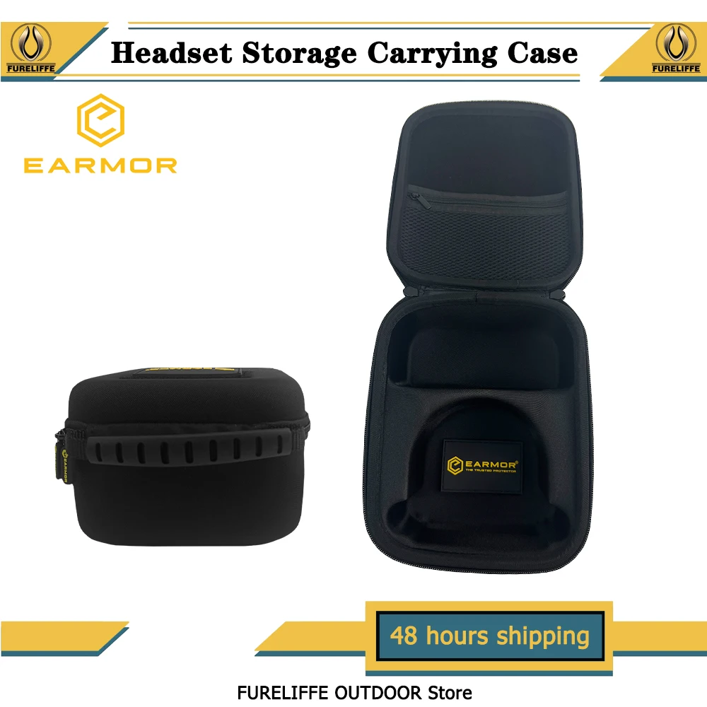 EARMOR S16A Тактический ящик для хранения наушников портативная жесткая устойчивая к