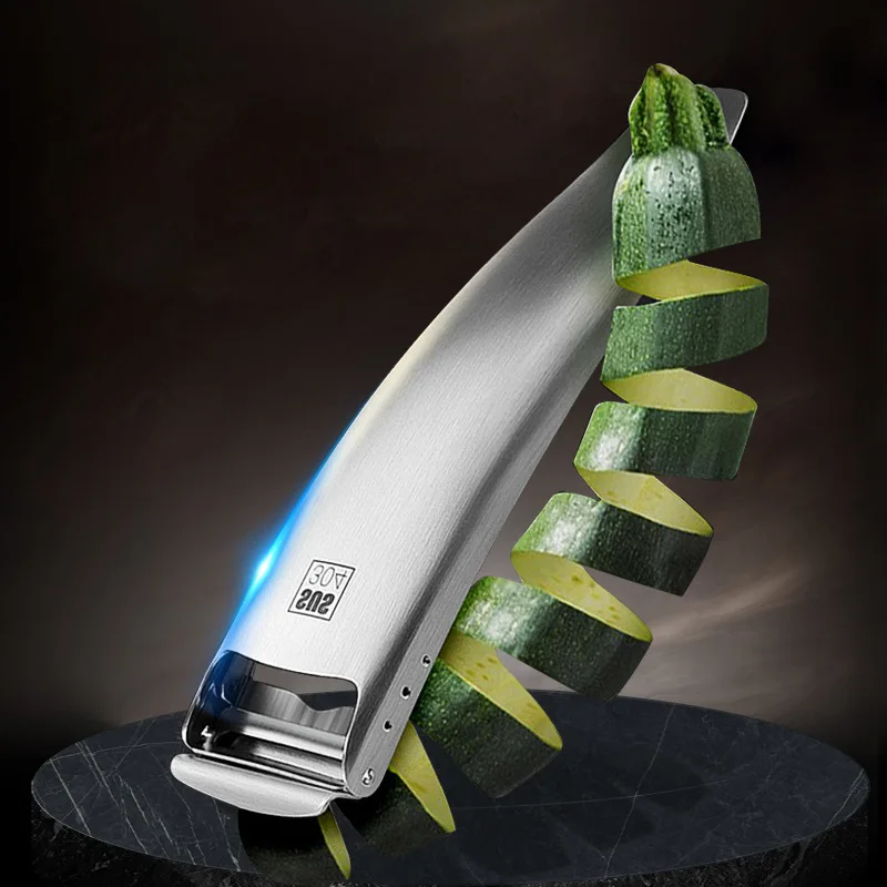 

The product can be customized. Stainless steel peeler multifunctional fruit and vegetable peeler fruit peeler apple peele