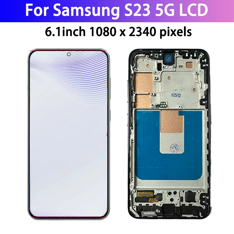 Фото S911B S911U S911W S911N S9110 S911E Премиум ЖК-дисплей для Samsung S23 5G Дисплей Сенсорный экран Дигитайзер Панель в сборе Экран S23 №2
