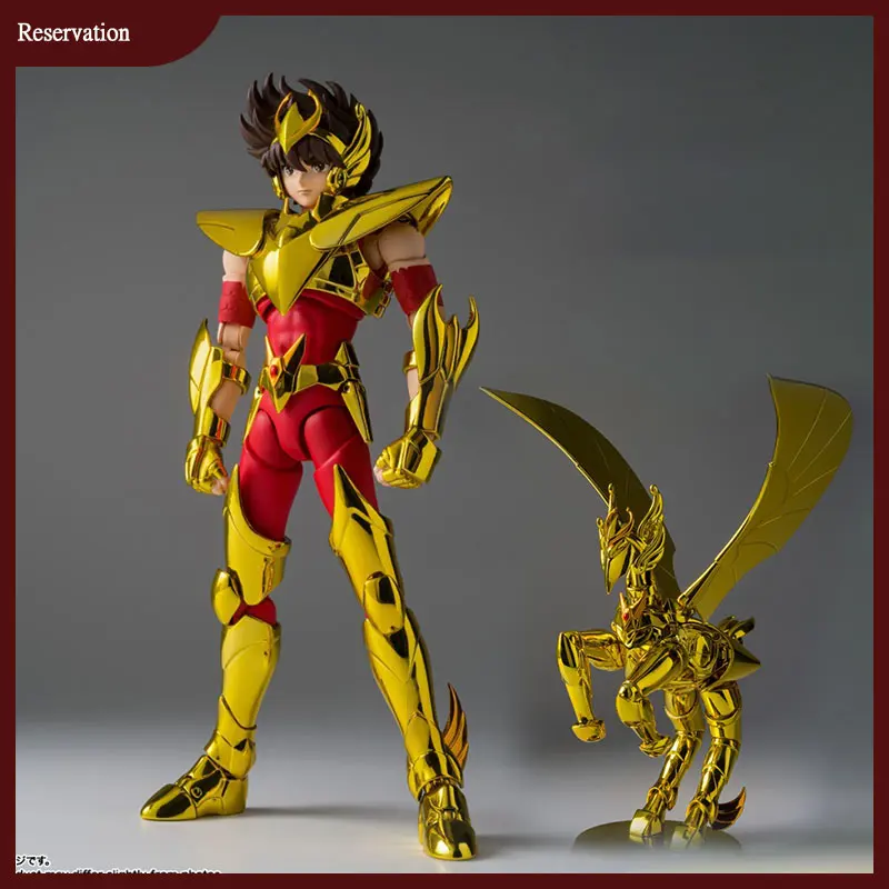 

Golden Pegasus Saint Seiya Myth Cloth Anime Figure Ex Final Bronze Sacred Clothing 15th Anniversary Model Originate Bandai